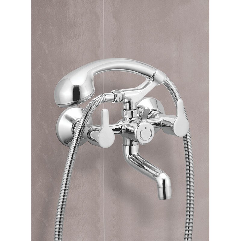 Wall Mixer Telephonic with Crutch