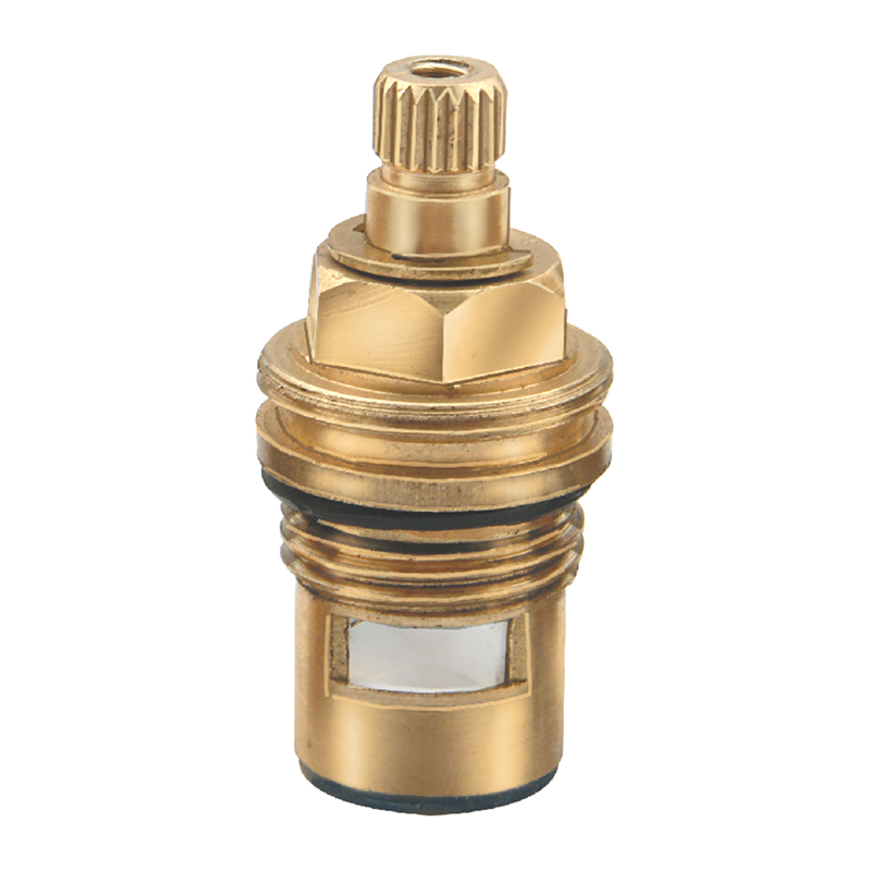 Brass Inner Fitting Quarter Turn Neon/Croma